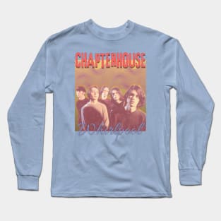 Chapterhouse Vintage 1991 // Whirlpool  Original Fan Design Artwork Long Sleeve T-Shirt